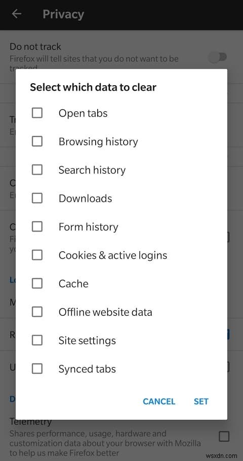 Android에서 브라우저 기록을 삭제하는 방법