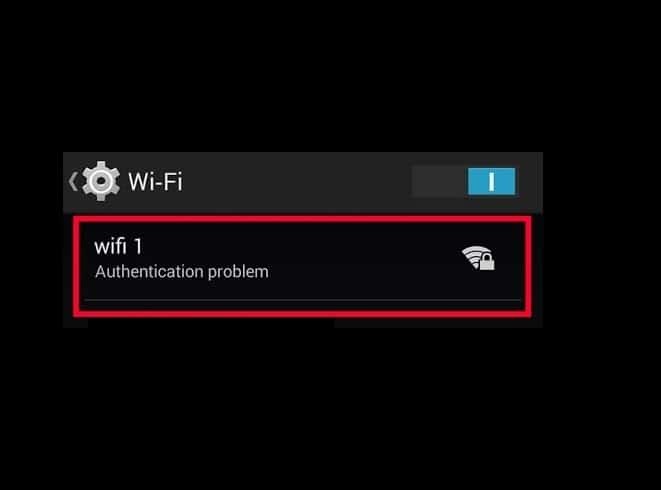 Android에서 WiFi 인증 오류 수정