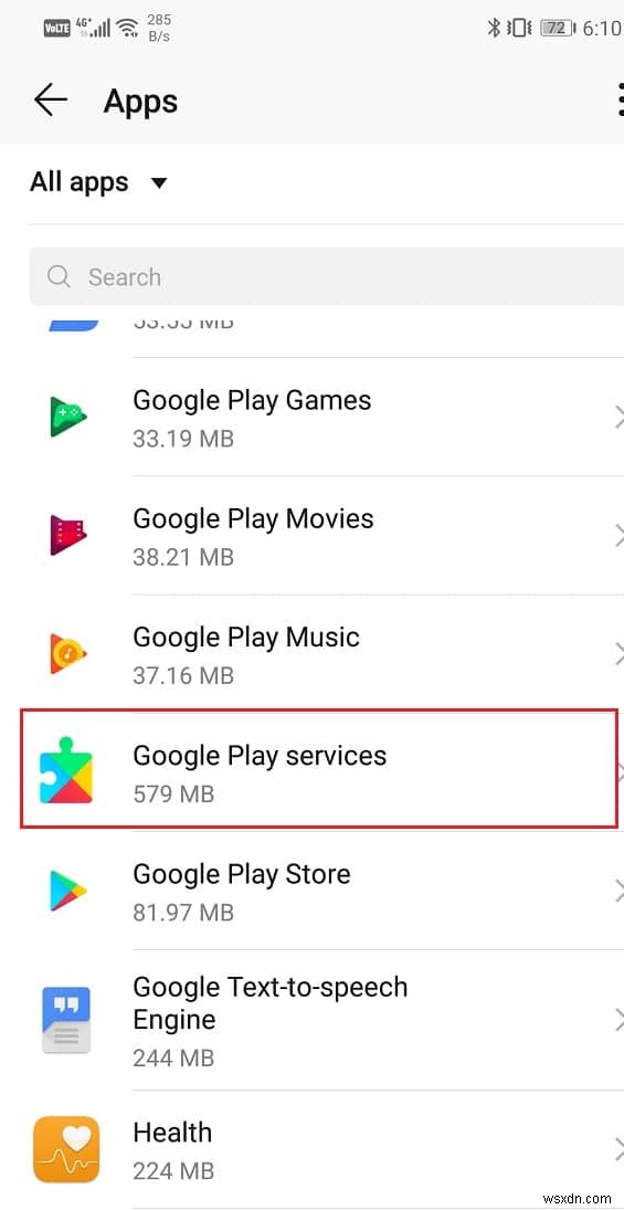 Google Play 서비스를 수동으로 업데이트하는 방법