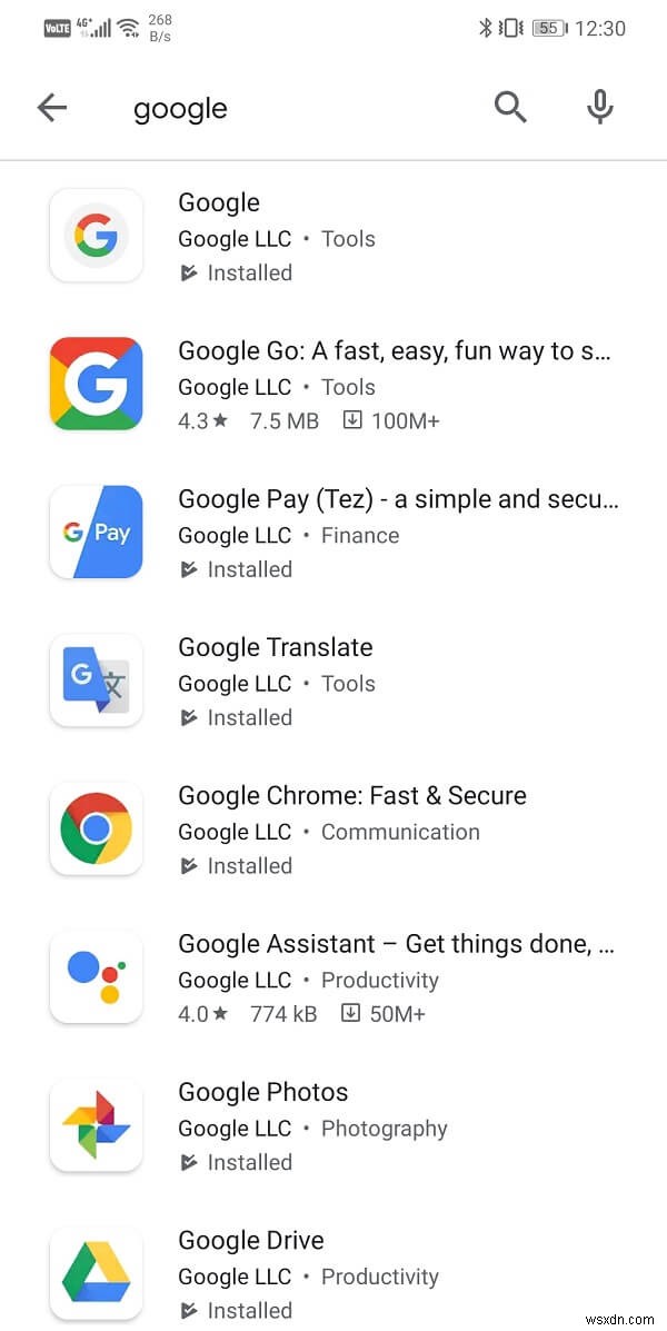 Android에서 작동하지 않는 Google 앱을 수정하는 방법