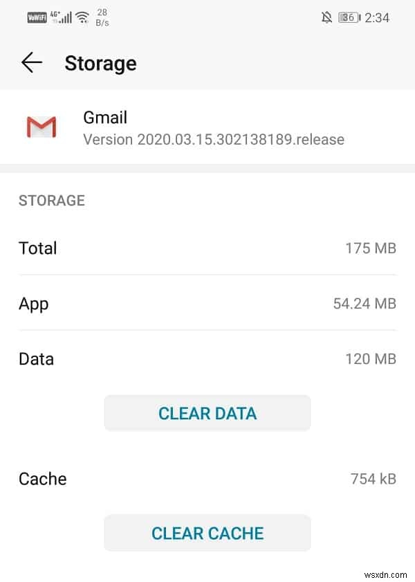 Gmail 앱이 Android에서 동기화되지 않는 문제 수정