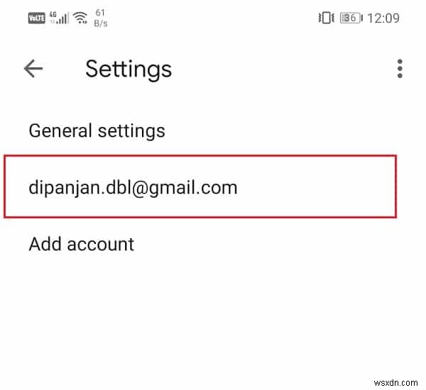 Gmail 앱이 Android에서 동기화되지 않는 문제 수정