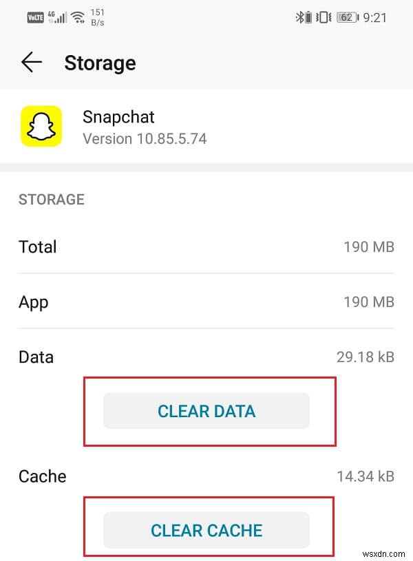 Android에서 Snapchat 지연 또는 충돌 문제 수정