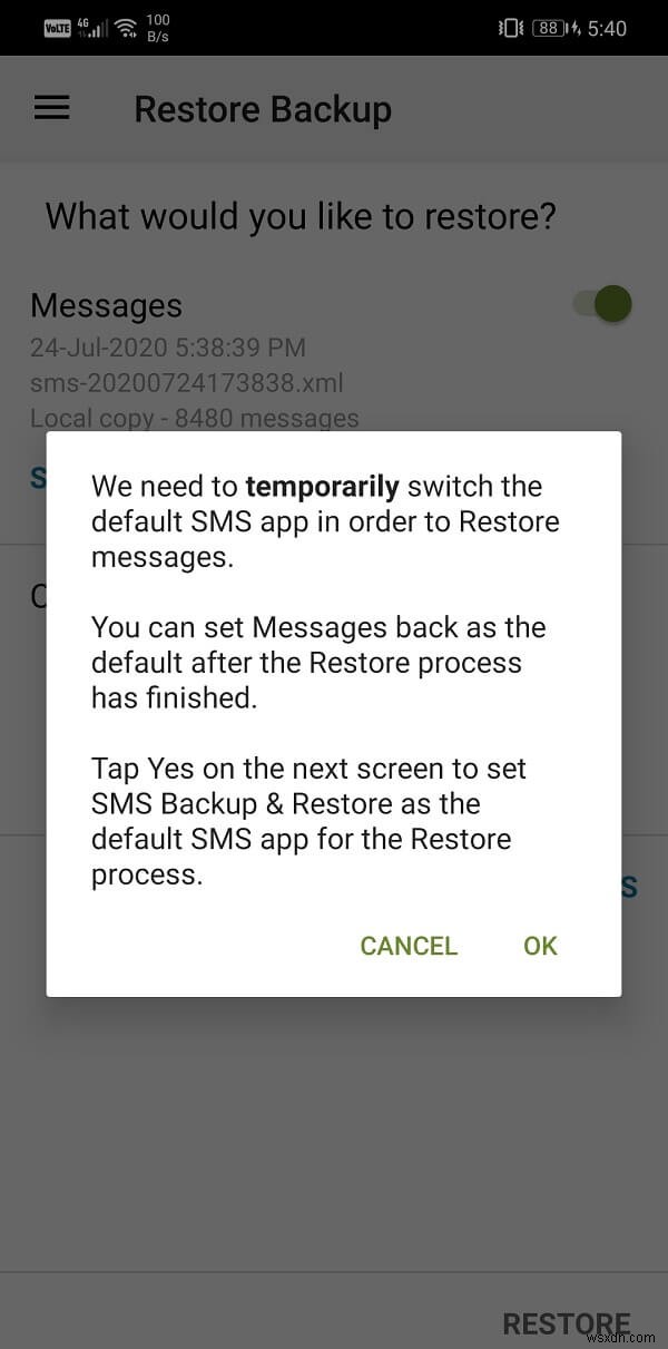 Android에서 문자 메시지를 백업 및 복원하는 방법