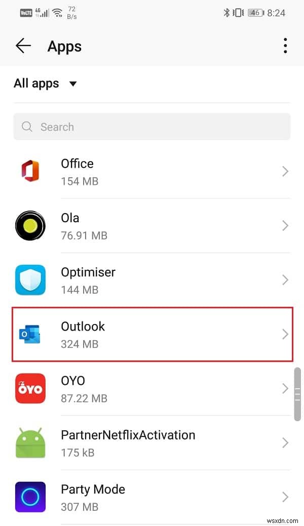 Android에서 Outlook이 동기화되지 않는 문제 수정