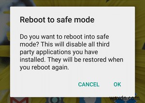 Android에서 위젯 로드 문제 수정