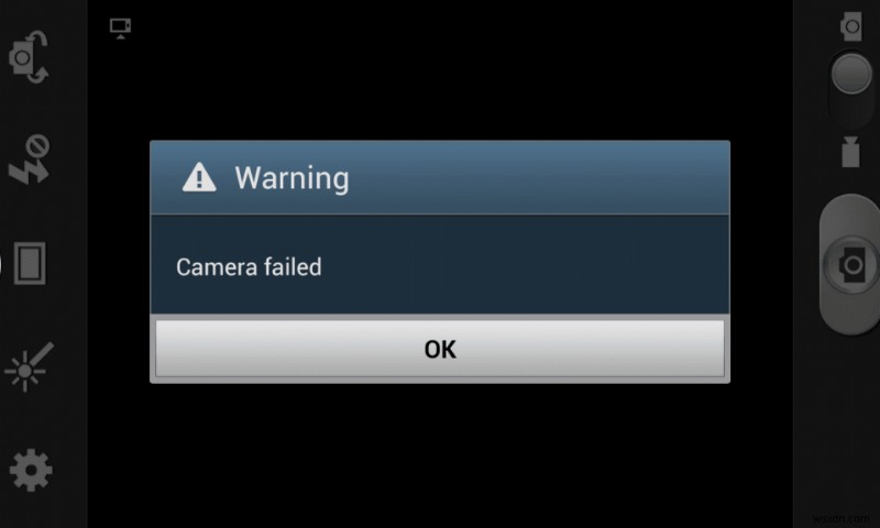 삼성 갤럭시의 카메라 실패 오류 수정