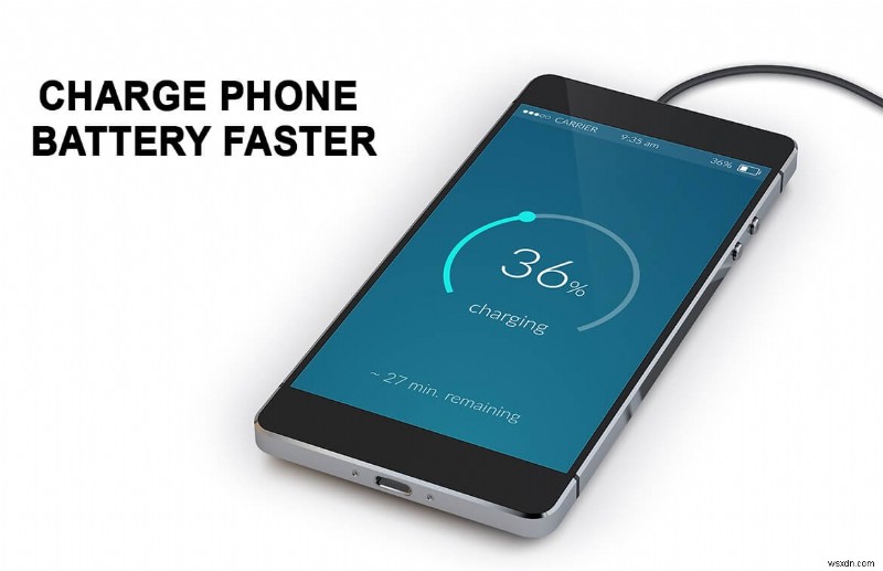 Android 휴대전화 배터리를 더 빨리 충전하는 방법