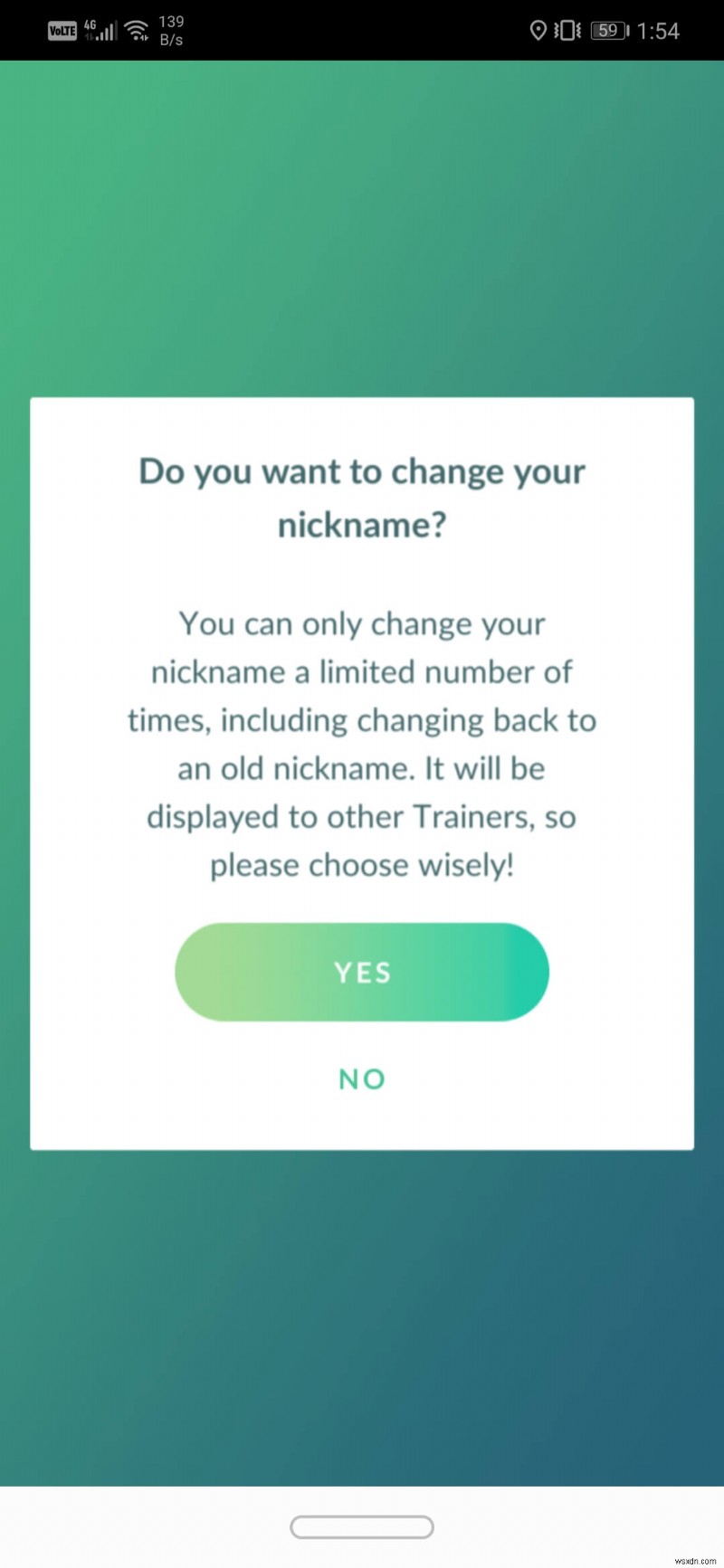 새 업데이트 후 Pokémon Go 이름을 변경하는 방법