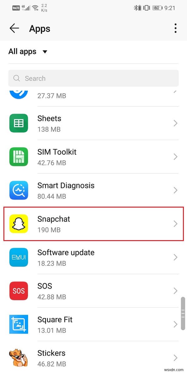 Snapchat이 스냅을 로드하지 않는 문제를 해결하는 방법