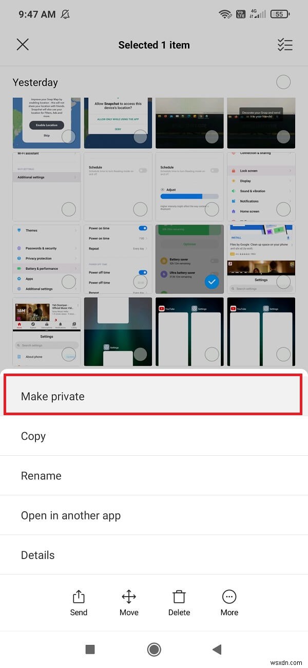 Android에서 파일, 사진 및 동영상을 숨기는 방법