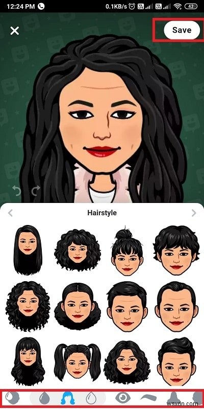 Snapchat에서 Bitmoji 셀카를 변경하는 방법