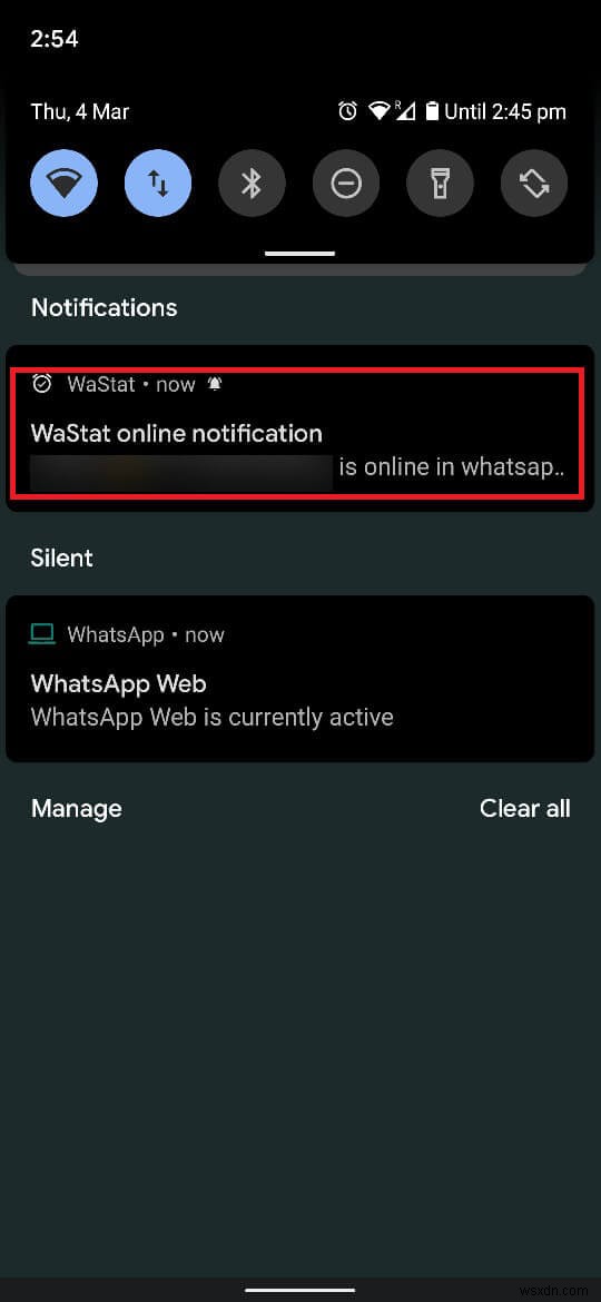 온라인에 접속하지 않고 Whatsapp에서 누군가가 온라인 상태인지 확인하는 방법
