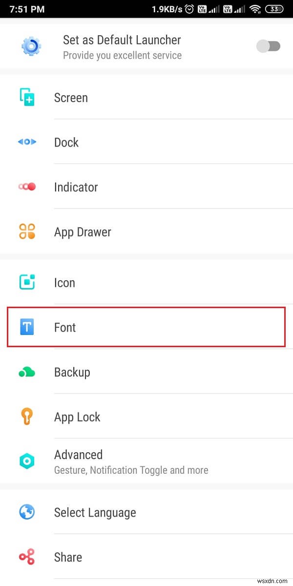 Android 휴대전화에서 글꼴 유형을 변경하는 방법