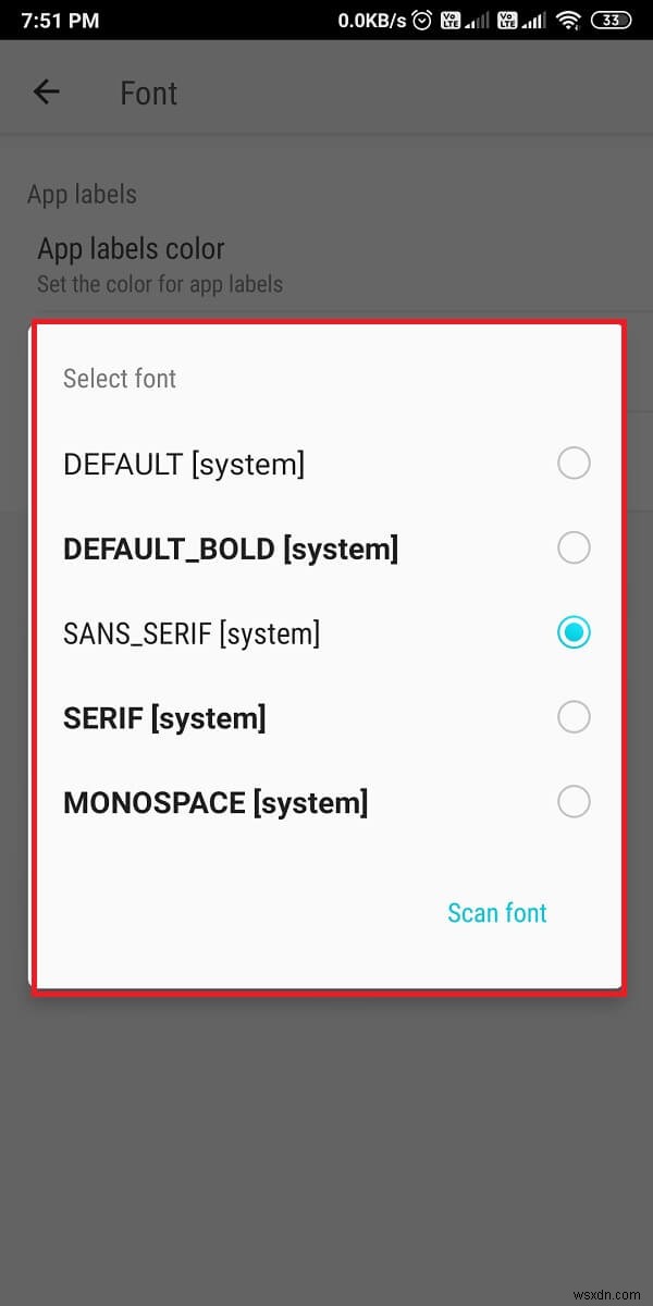 Android 휴대전화에서 글꼴 유형을 변경하는 방법
