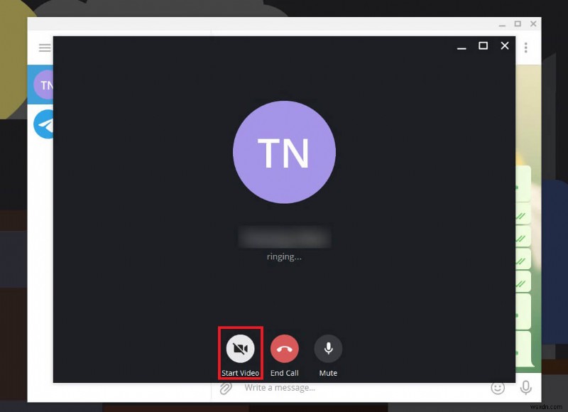 텔레그램에서 영상 통화를 하는 방법