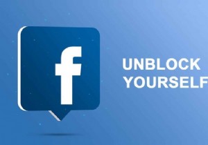 Facebook Messenger에서 자신을 차단 해제하는 방법