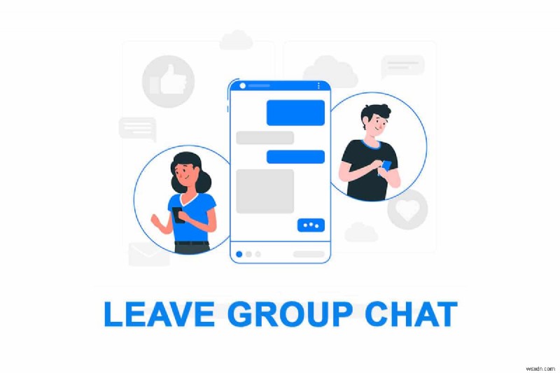 Facebook Messenger에서 그룹 채팅을 종료하는 방법