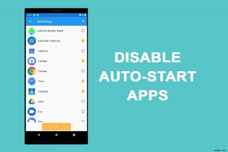 Android에서 자동 시작 앱을 비활성화하는 방법
