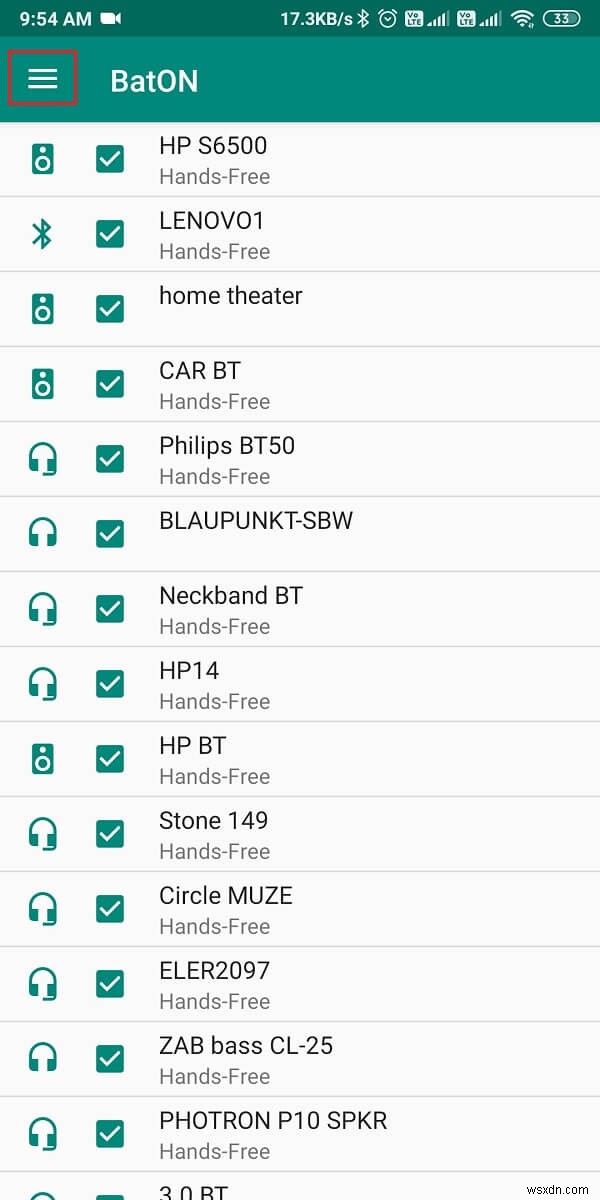 Android에서 Bluetooth 장치 배터리 잔량을 보는 방법