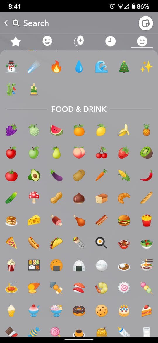 Snapchat에서 과일은 무엇을 의미합니까?