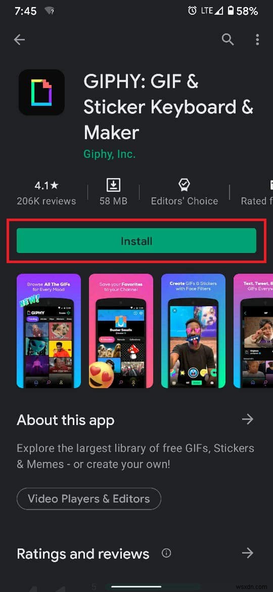 Android에서 GIF를 보내는 방법