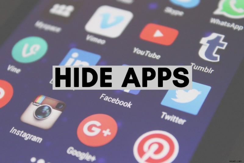 Android 휴대전화에서 앱을 숨기는 방법