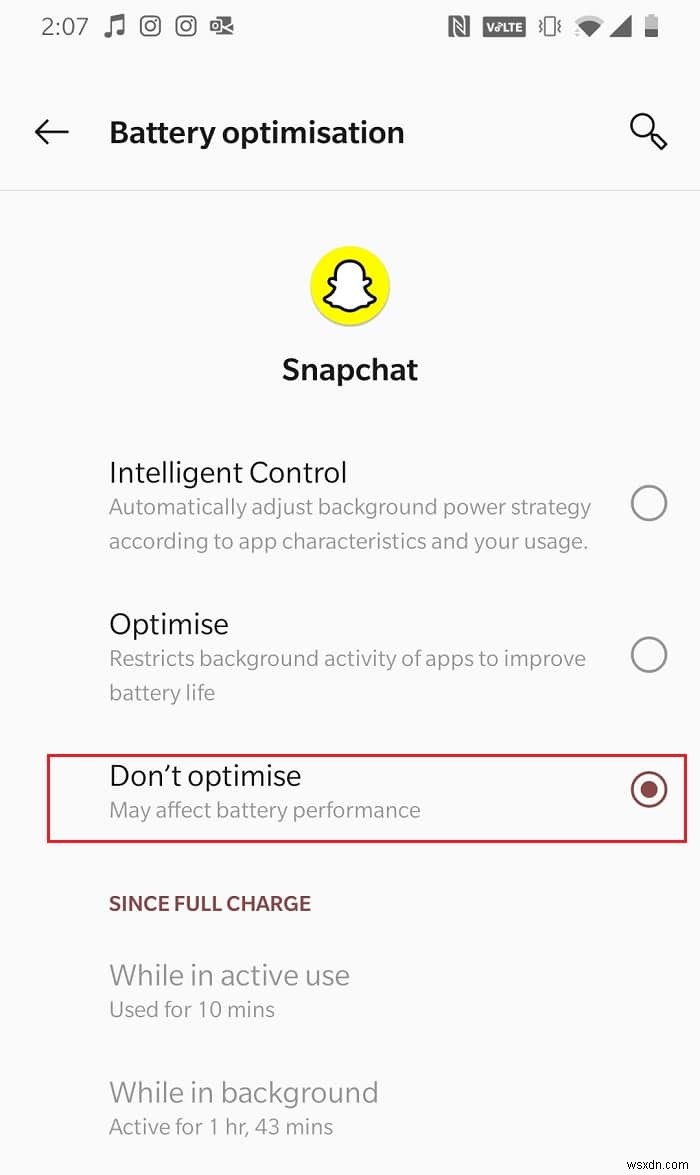 탭하여 Snapchat을 로드하는 오류를 수정하는 방법