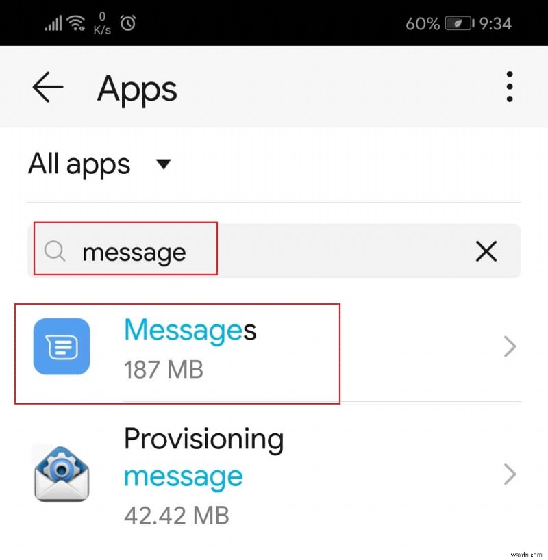 Android 메시징 앱이 작동하지 않는 문제 수정
