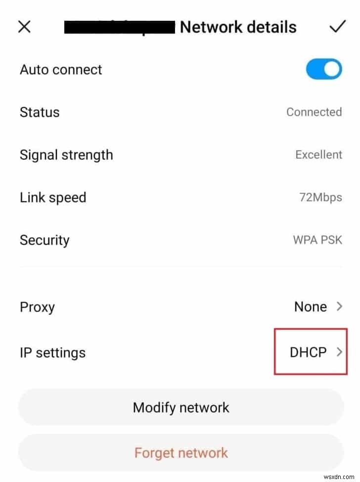 Android Wi-Fi 인증 오류 수정