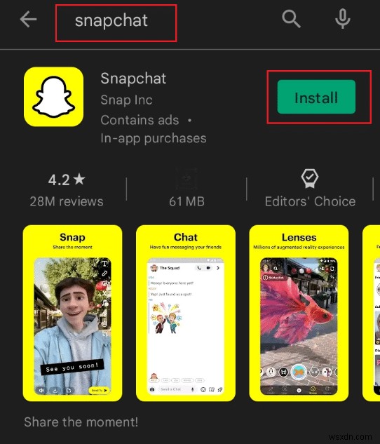 Snapchat이 스토리를 로드하지 않는 문제 수정