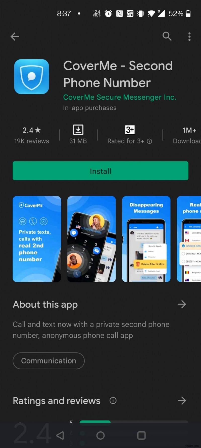 Android용 상위 30개 최고의 두 번째 전화번호 앱