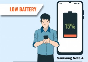 삼성 Note 4 배터리 소모 문제 수정
