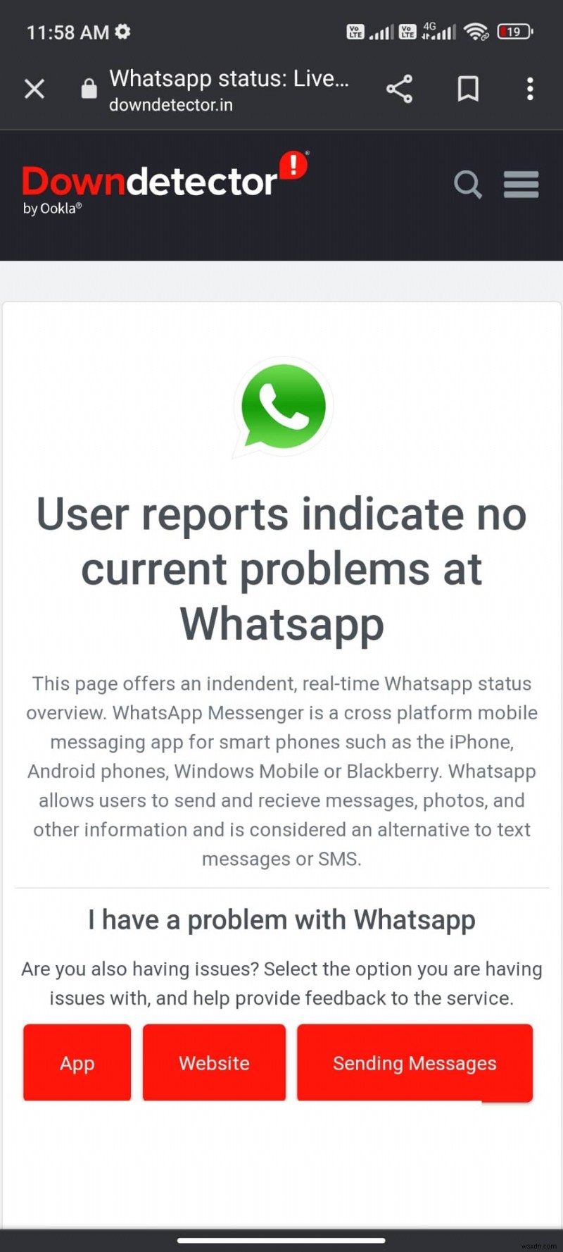 Android에서 WhatsApp 상태가 표시되지 않는 문제 수정