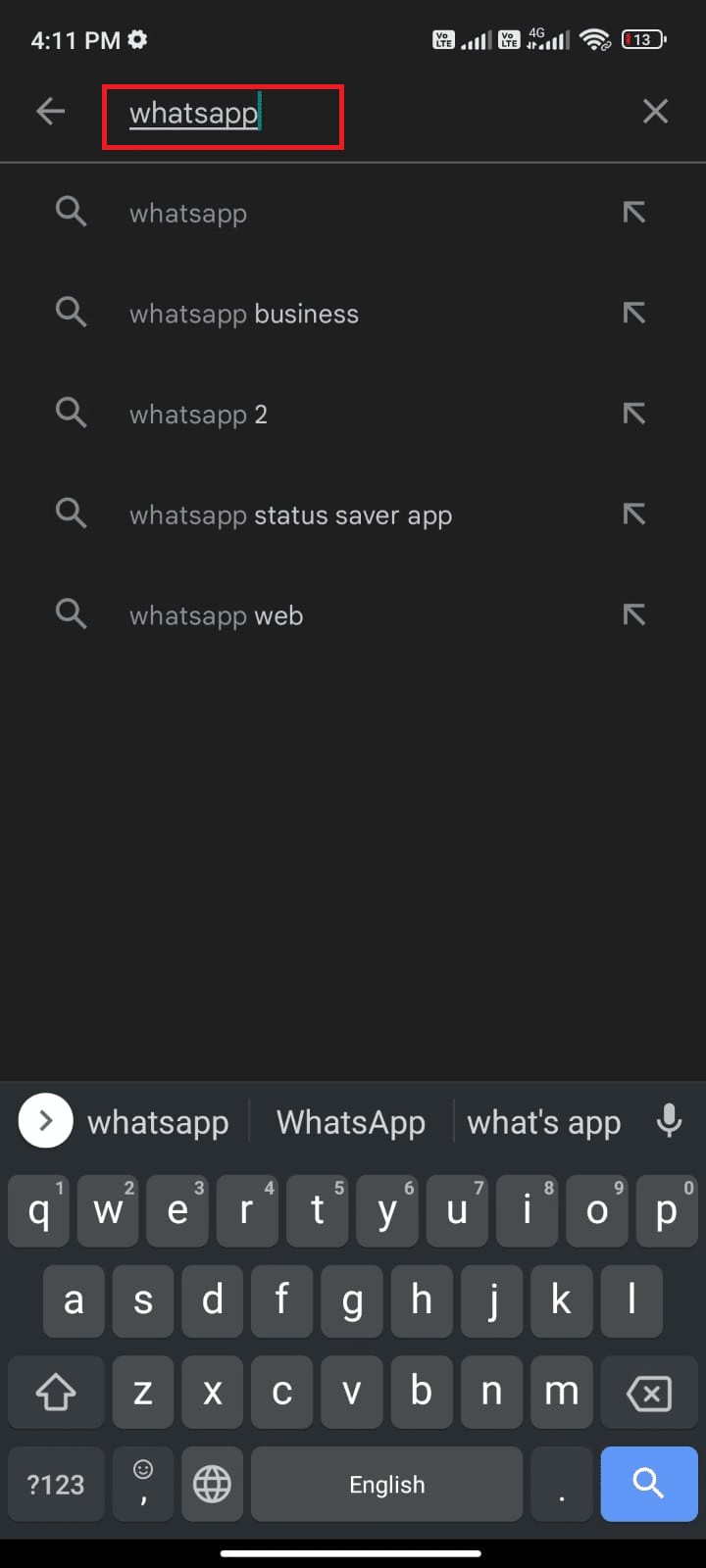 Android에서 WhatsApp 상태가 표시되지 않는 문제 수정