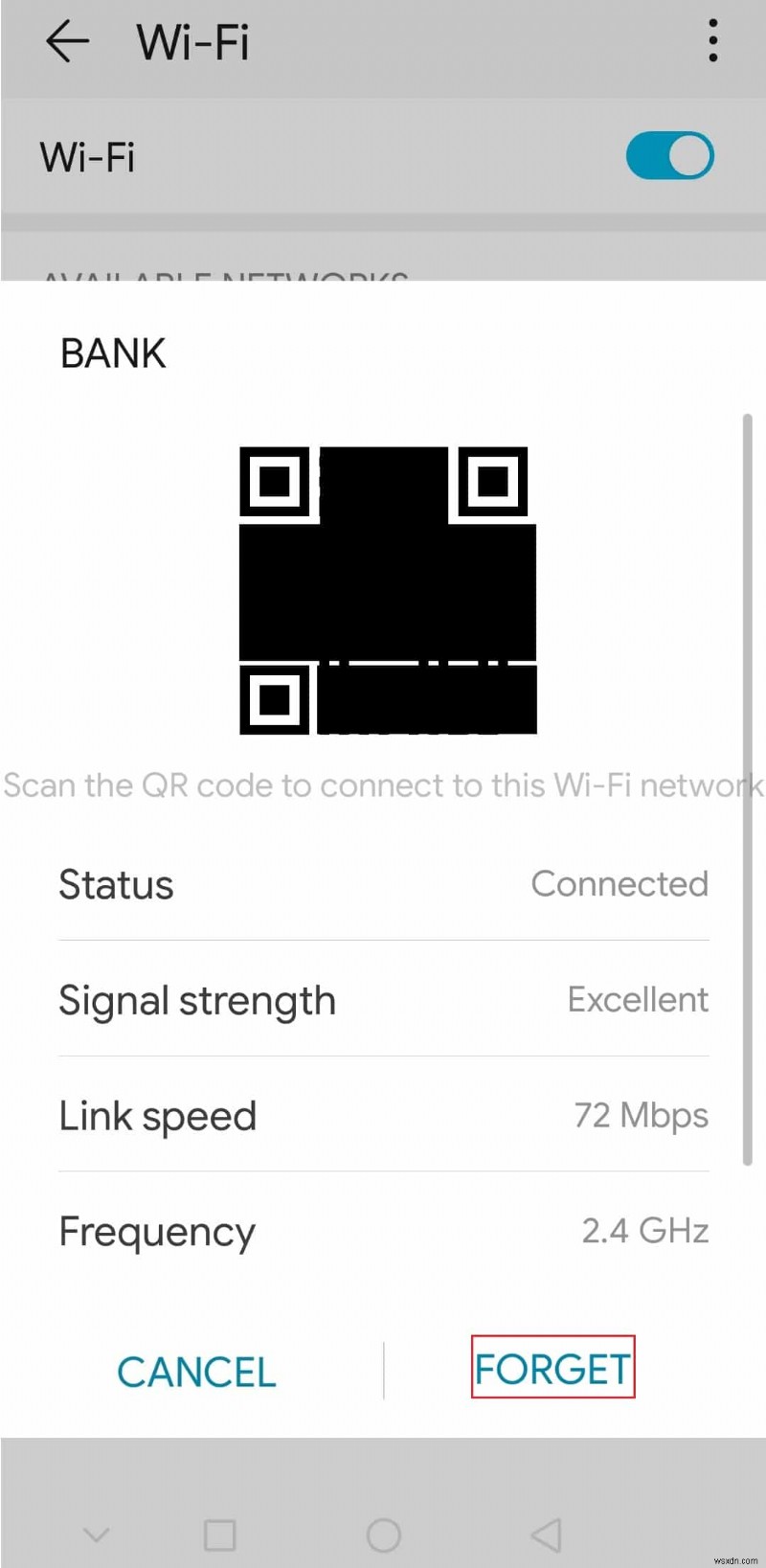 Android에서 WiFi가 계속 자동으로 꺼지는 문제 수정