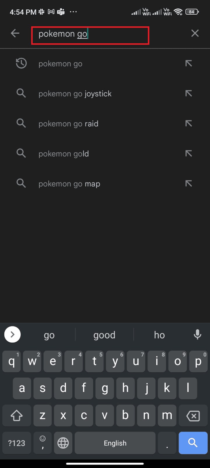 Android에서 Pokémon Go 오류 26 수정