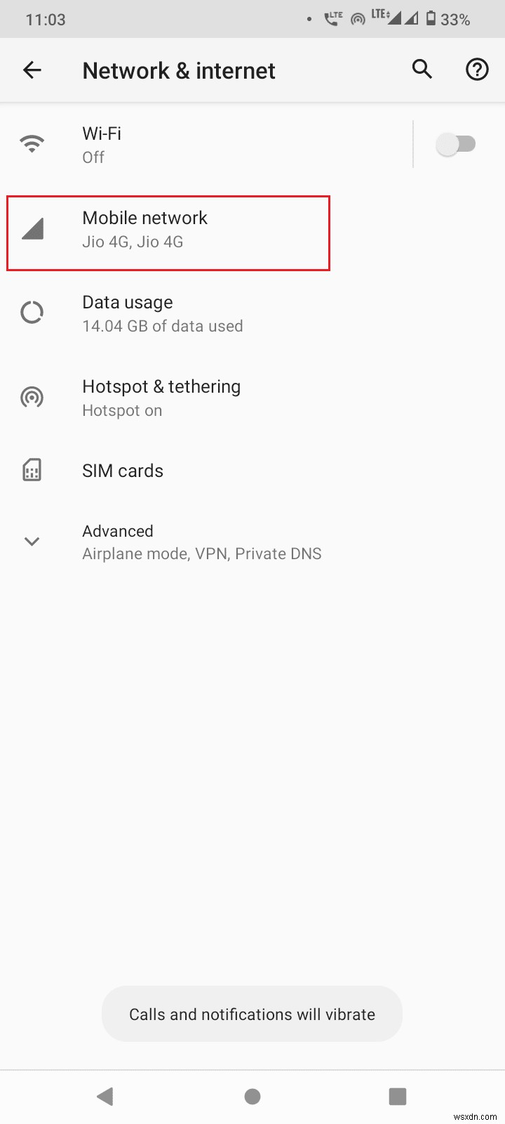 Android에서 SIM 카드가 작동하지 않는 문제 수정