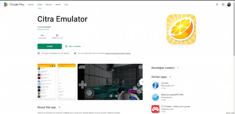 11 Android APK용 최고의 3D 에뮬레이터 다운로드