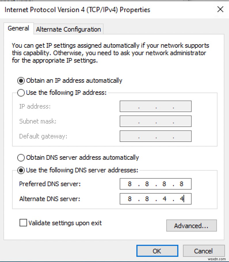 DNS 서버가 응답하지 않음 – Windows 10에서 오류를 수정하는 방법 