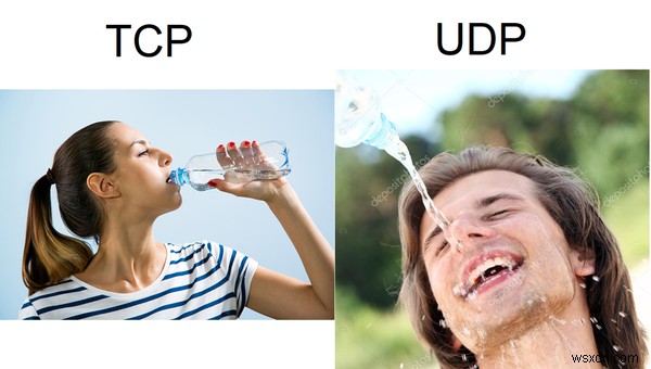 TCP 대 UDP — 차이점은 무엇이며 어떤 프로토콜이 더 빠릅니까? 