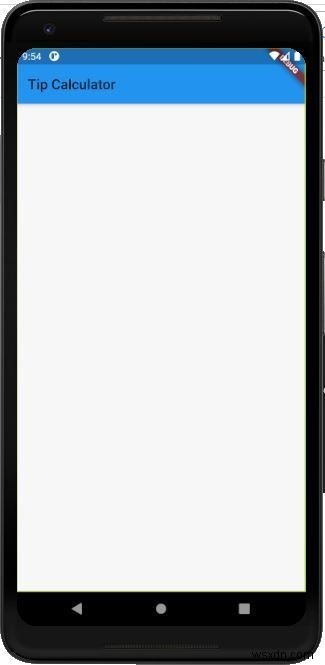 Flutter를 사용하여 팁 계산기를 만드는 방법 