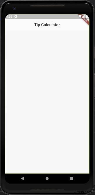 Flutter를 사용하여 팁 계산기를 만드는 방법 