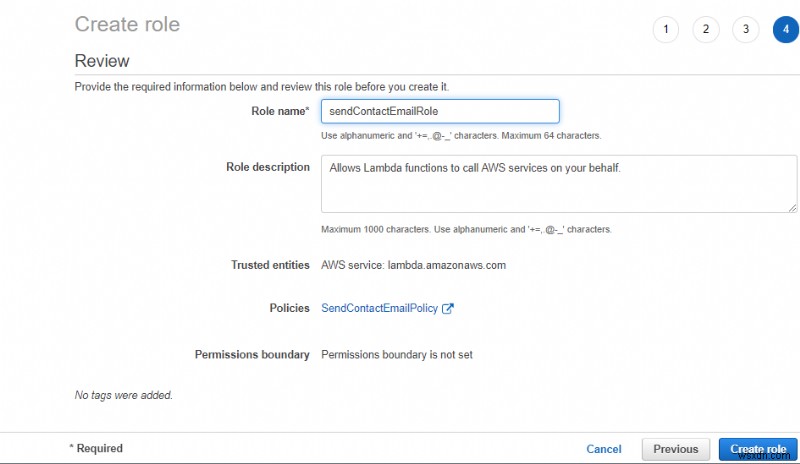 AWS SES, Lambda 및 API Gateway를 사용하여 사이트에서 이메일을 수신하는 방법 문의 양식 