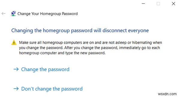 Windows 10에서 홈 그룹 암호를 찾거나 변경하는 방법