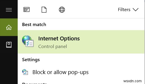 Windows 10에서 인터넷 옵션을 여는 5가지 쉬운 방법