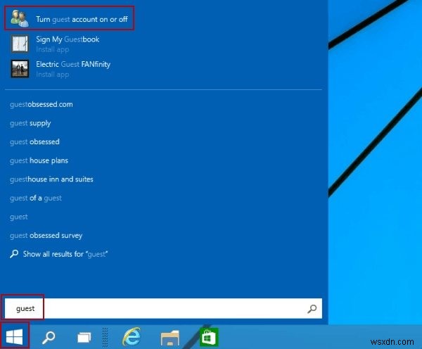 Windows 10에서 게스트 계정을 추가하는 방법