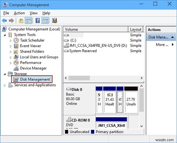 Windows 10에서 디스크 관리를 여는 5가지 쉬운 방법