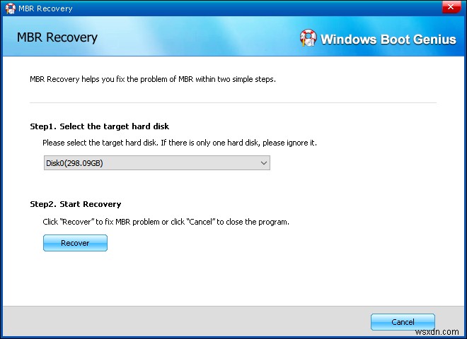 손상된 Windows 10 MBR을 수정하는 상위 2가지 방법