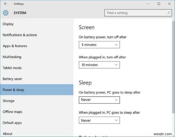 Windows 10을 절전 모드로 전환하지 않도록 컴퓨터를 설정하는 상위 2가지 방법